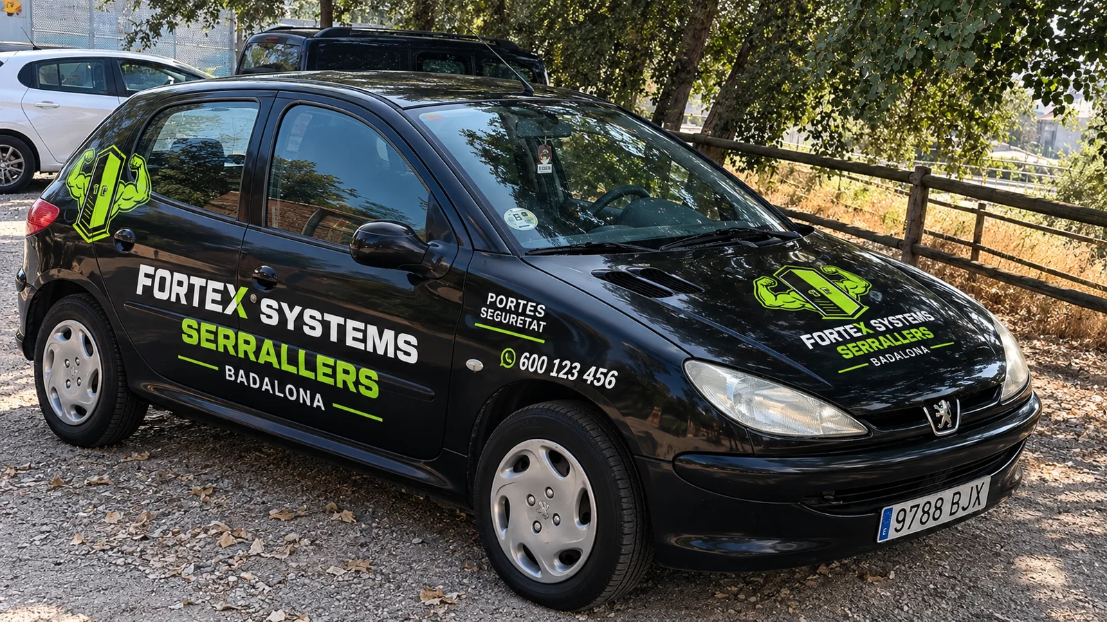 Vehículo de servicio · Fortex Systems Serrallers Badalona